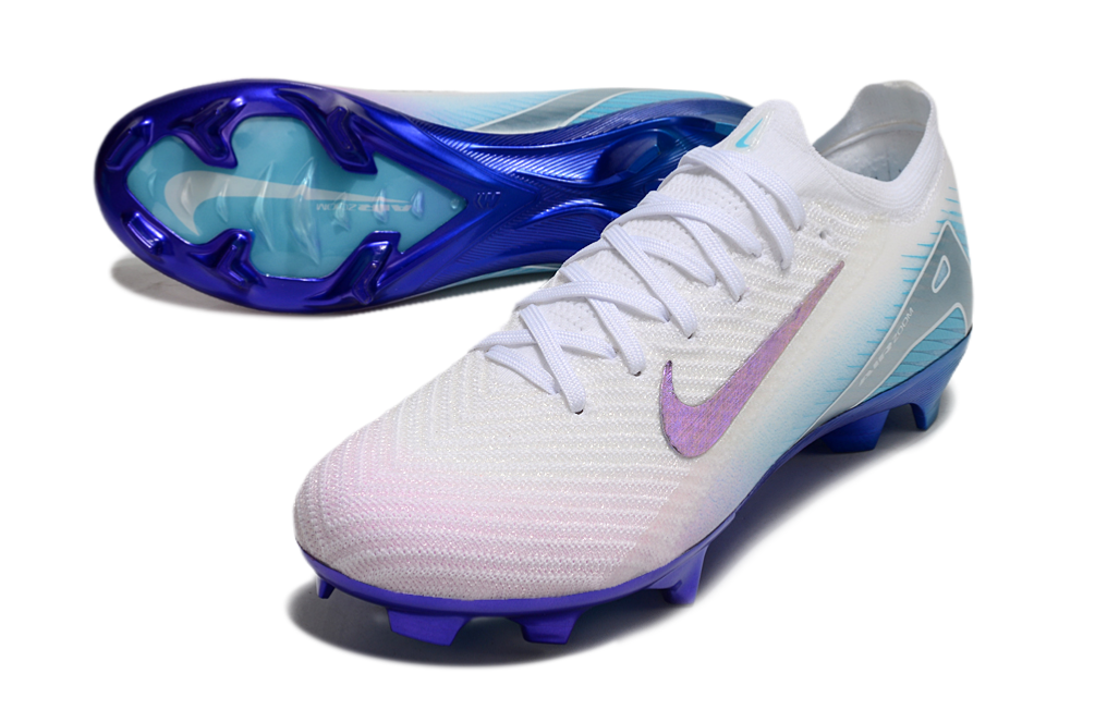 Mercurial AirZoom Low-Cut White Soccer Cleats