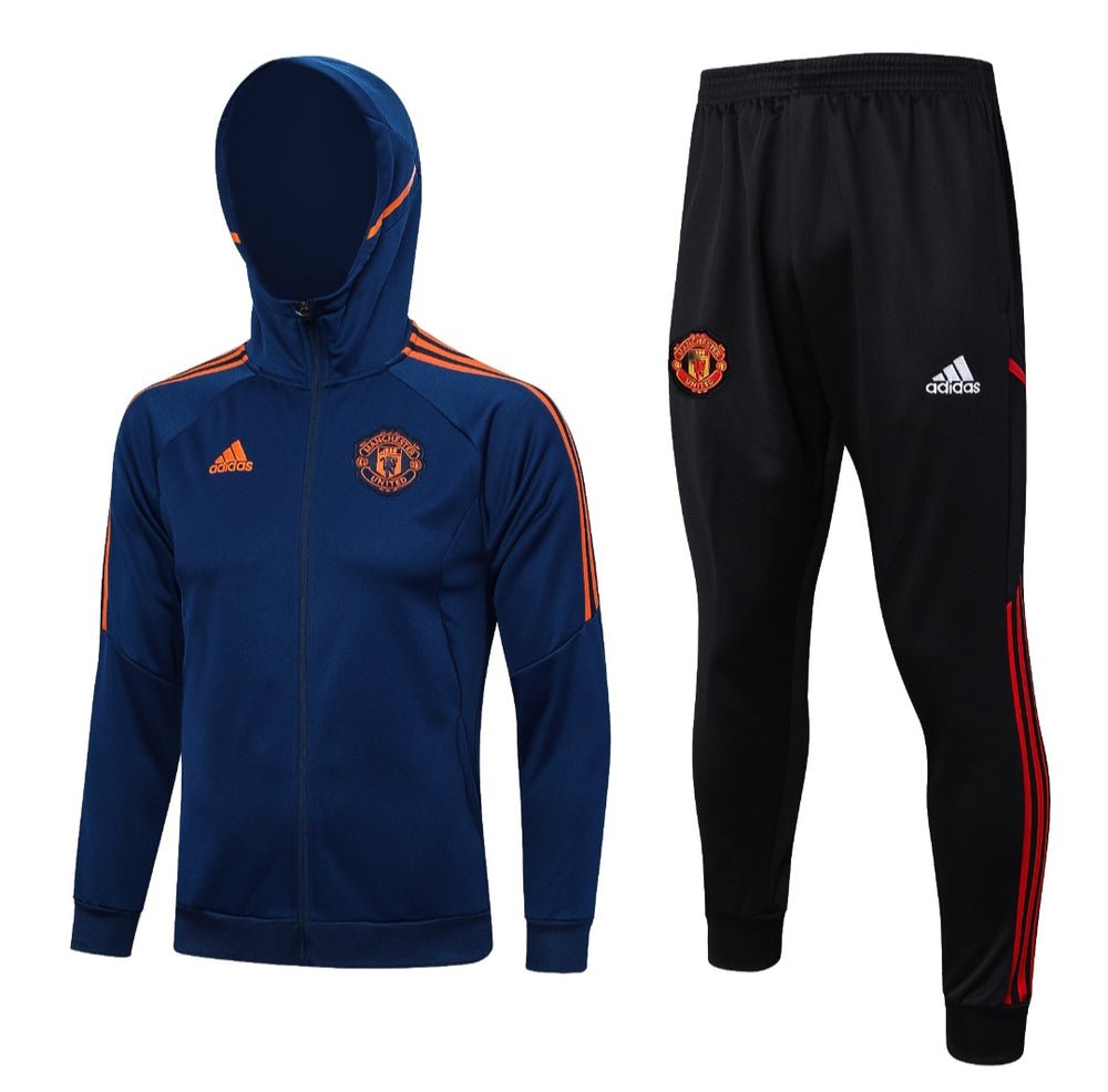 Manchester United Dark Blue Premium Tracksuit