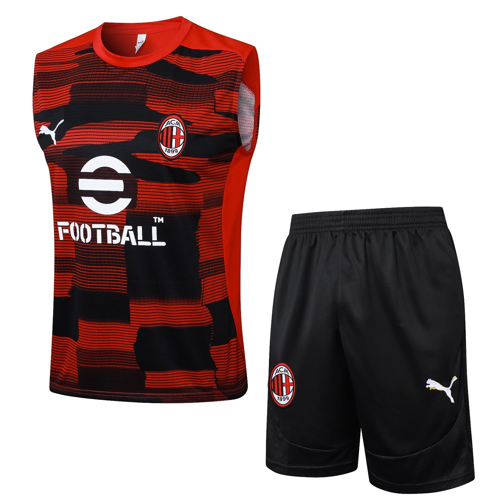 AC MILAN TANK TOP and SHORTS