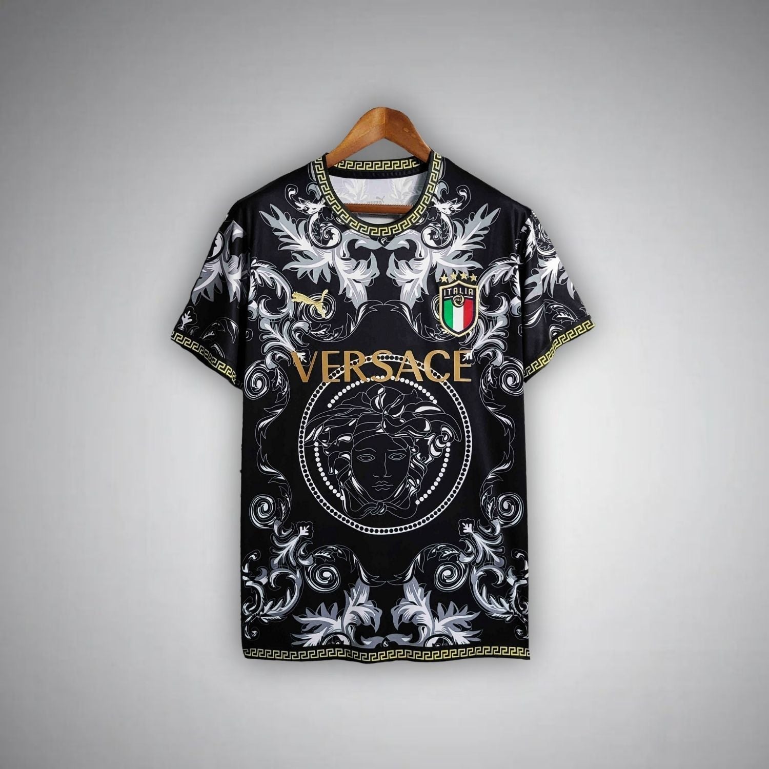 Italy "Versace" Premium Black Kit