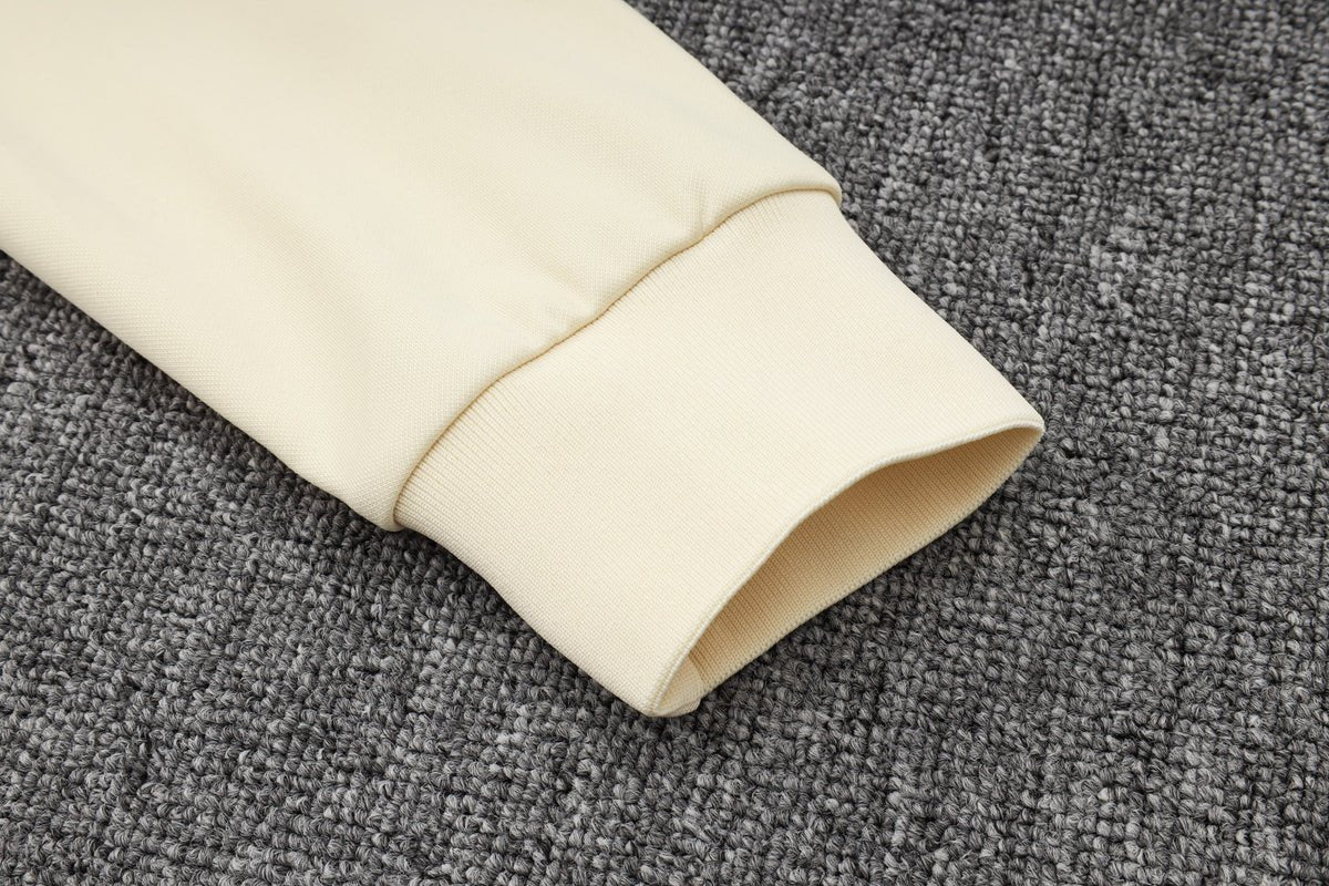 PSG Beige and Dark Blue Premium Tracksuit