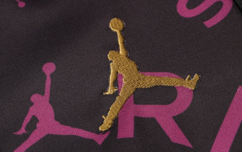 PSG Black and Purple x Gold Premium Tracksuit