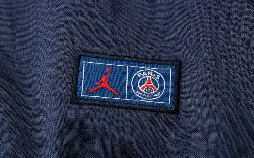 PSG Dark Blue and Red x White Premium Tracksuit
