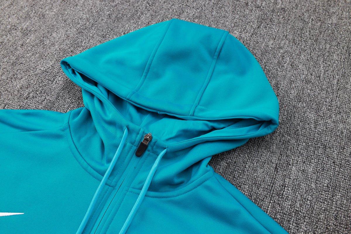PSG Turquoise and Pink Premium Tracksuit